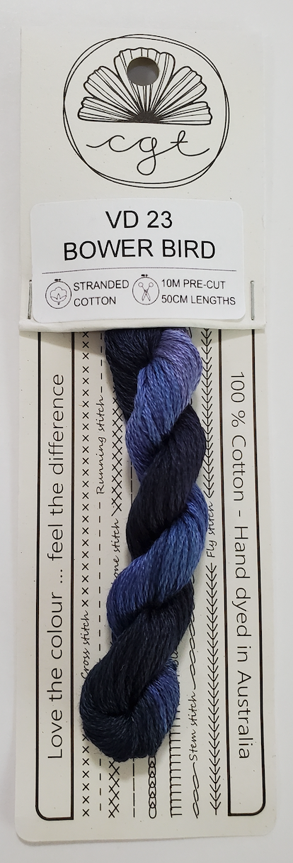 Feathers and Petals Range by Veronique Diligent for Cottage Garden Threads