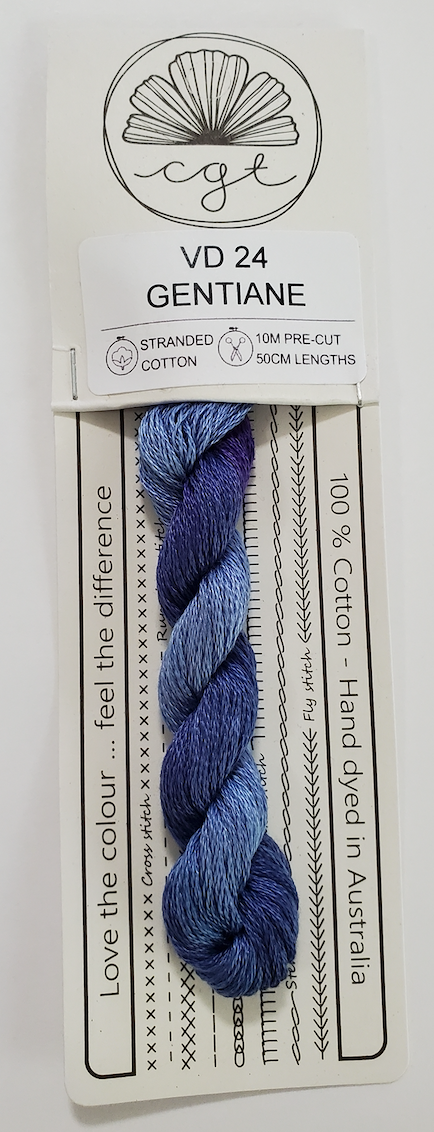 Feathers and Petals Range by Veronique Diligent for Cottage Garden Threads
