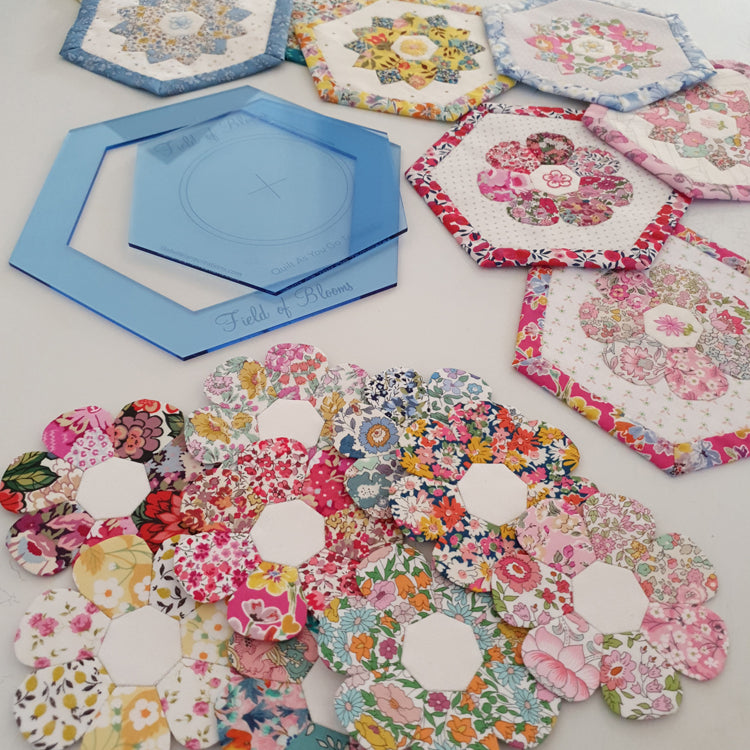 Field of Blooms Quilt As You Go Starter Pack by Lilabelle Lane Creations