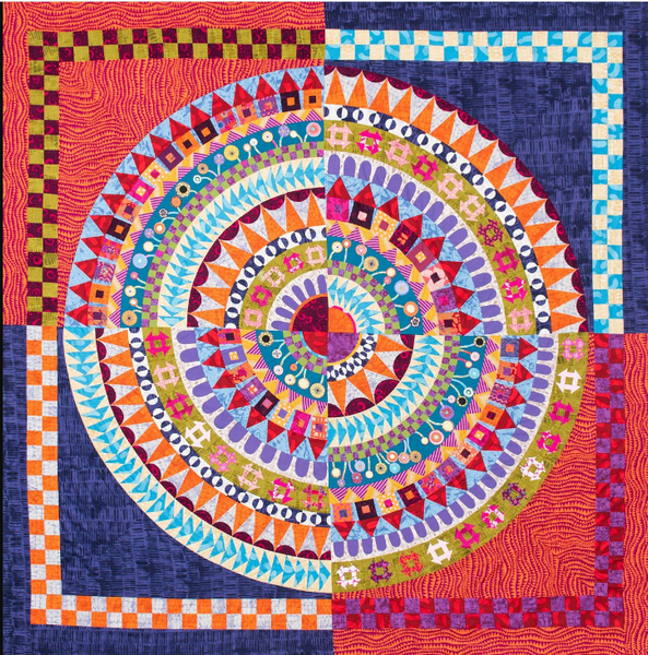 Full Circle Quilt Pattern by Wendy Williams
