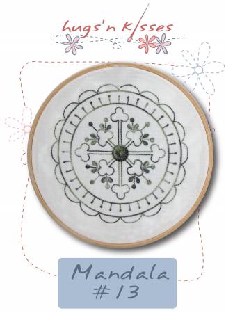 Mandalas Embroidery Transfers (set of 10 hoop designs!)