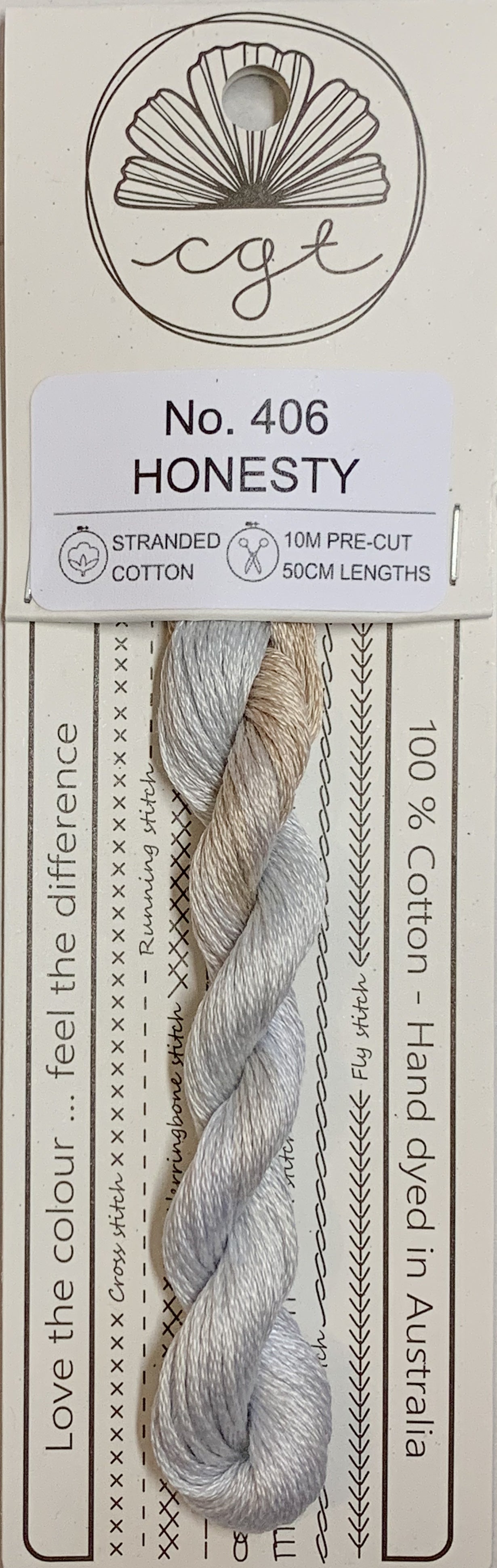 Signature Range by Cottage Garden Threads Multi-variegated Six-Stranded Floss 100 - 900s