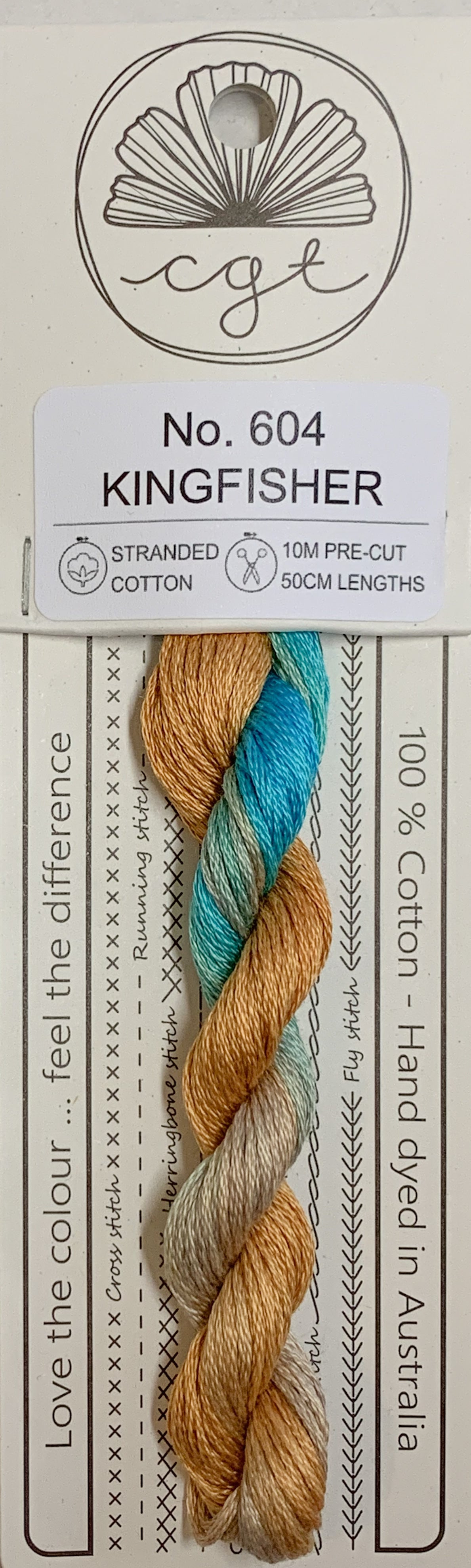 Signature Range by Cottage Garden Threads Multi-variegated Six-Stranded Floss 100 - 900s