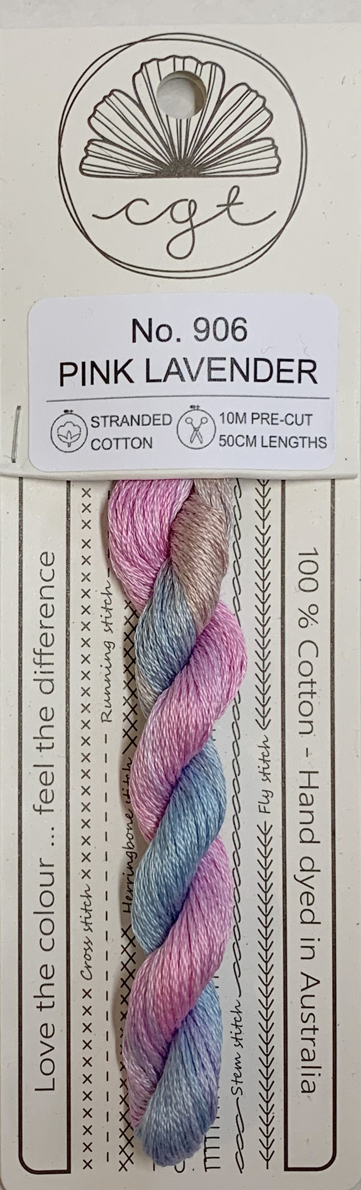 Signature Range by Cottage Garden Threads Multi-variegated Six-Stranded Floss - Retired Threads