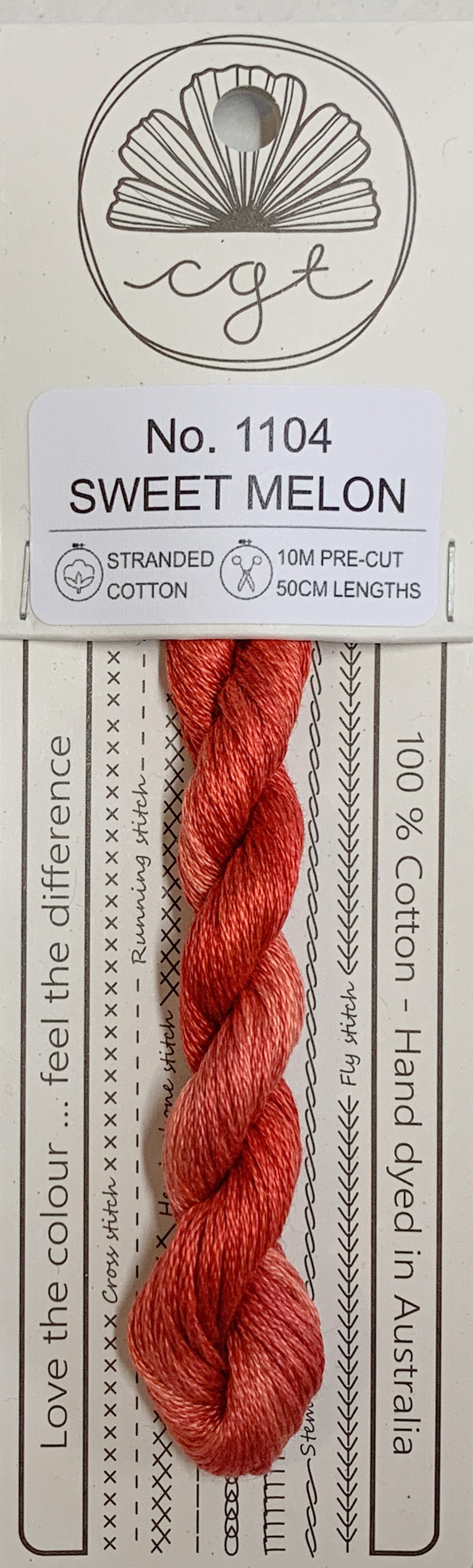 Signature Range by Cottage Garden Threads Multi-variegated Six-Stranded Floss - Retired Threads