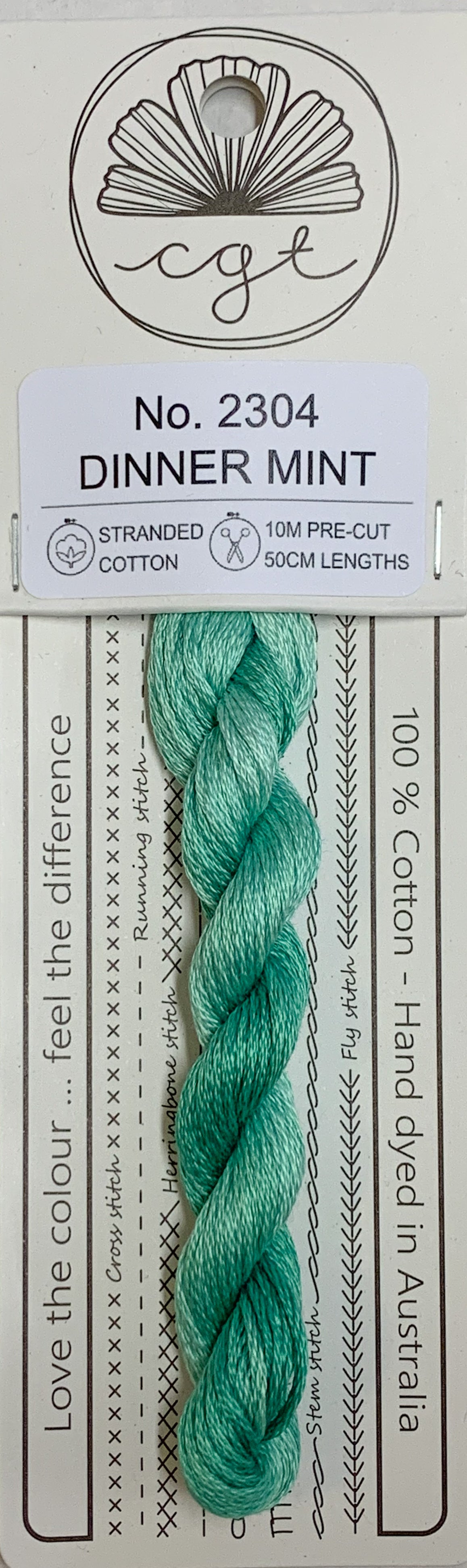 Signature Range by Cottage Garden Threads Multi-variegated Six-Stranded Floss - Retired Threads