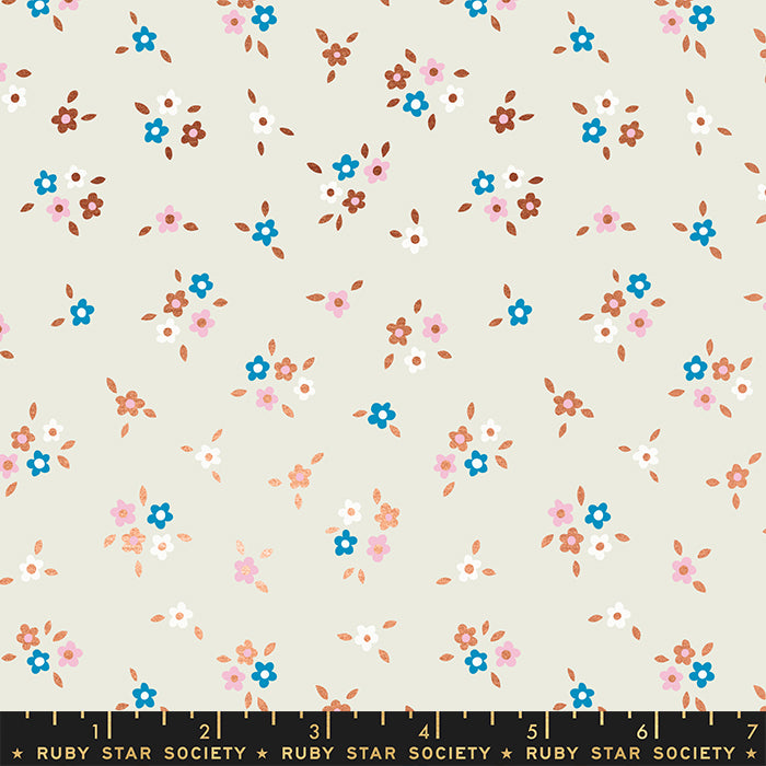 Liana by Kimberly Kight for Ruby Star Society - Calico in Copper Metallic RS3012 11M