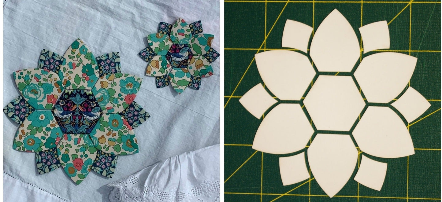 Mini Blossoms, Indulgence OR Tenderness Flowers by Lilabelle Lane - Papers Only