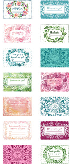 Moody Bloom 18" x 44" Digital Print Panel by Create Joy Project for Moda - 8451 11D