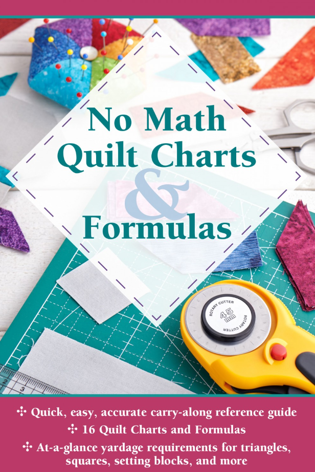 No Math Quilt Charts and Formulas Reference Guide