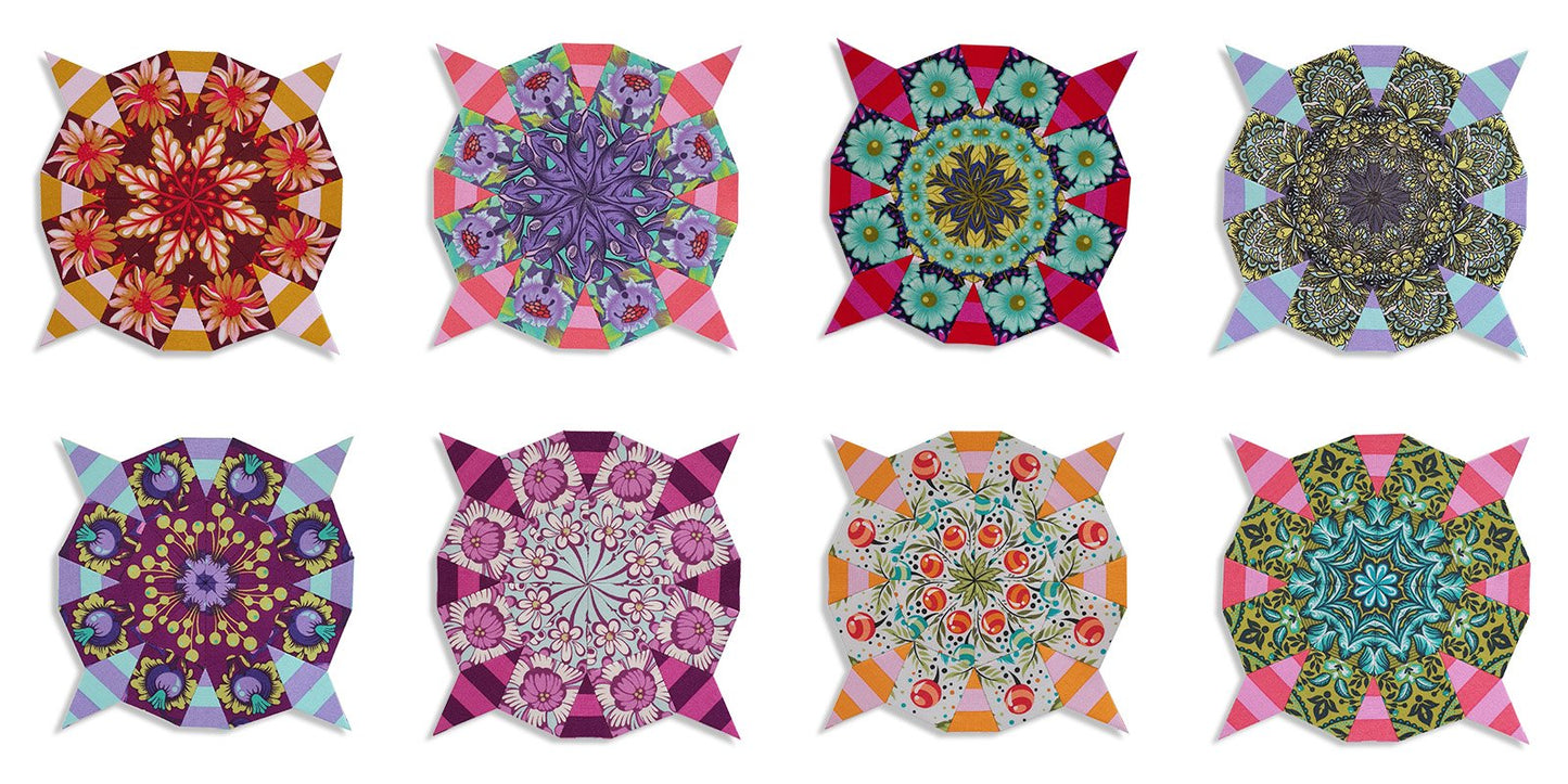 Paddle Wheel Quilt Pattern and Paper Piece Kit by Lilabelle Lane Creations