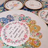 Remember the Little Things - pre-printed linen included by Lilabelle Lane