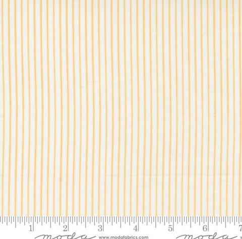 *2.5 yds Precut* Renew Collection by Sweetwater for Moda Fabrics - 55563 12 Stripes in Sunshine *end of bolt*