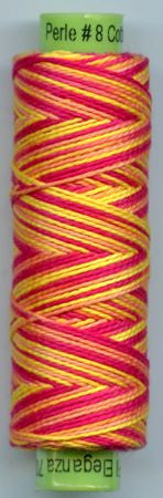 Sue Spargo Collection - Eleganza Perle Cotton Size 8 - Variegated