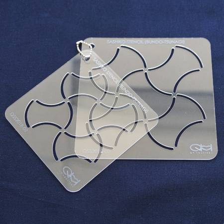 Sashiko Stencil by QH Textiles - Bundo tsunagi