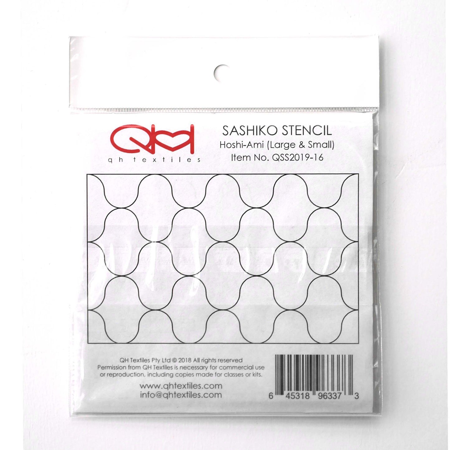 Sashiko Stencil by QH Textiles - Hoshi Ami