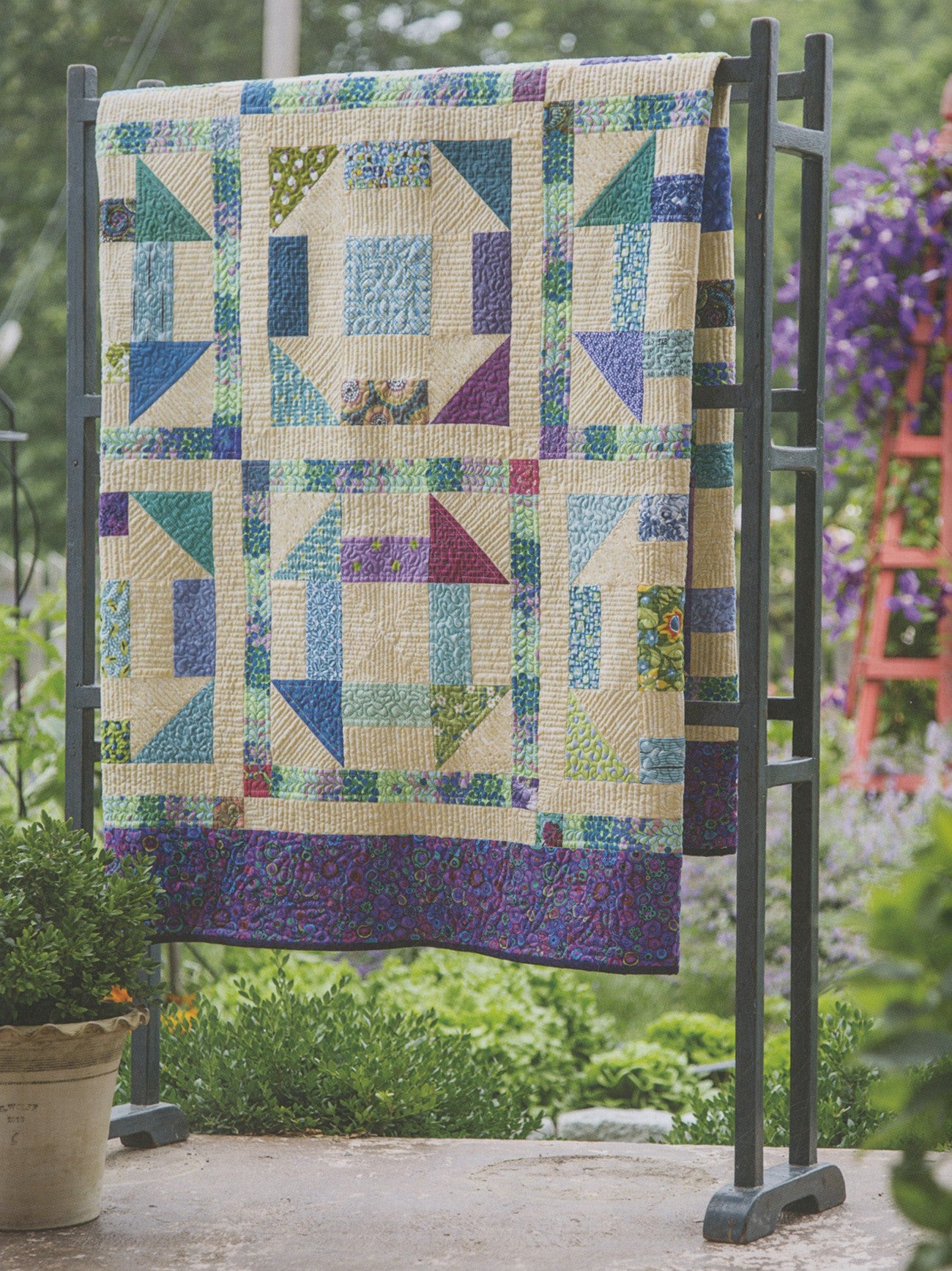 Scraptherapy - The Versatile Nine Patch by Joan Ford