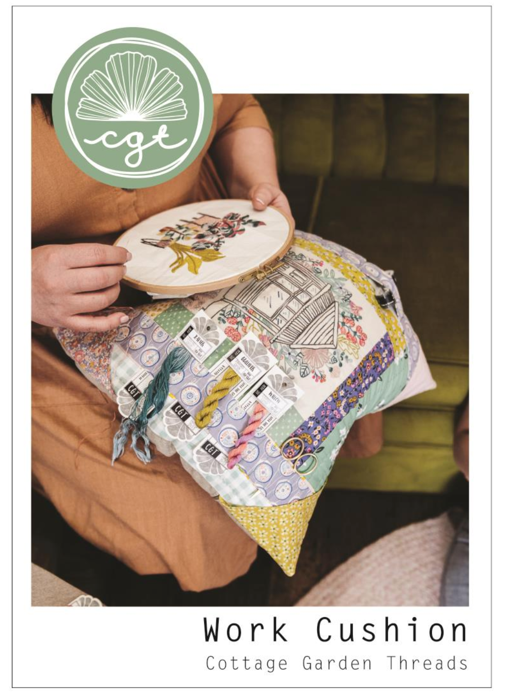 Work Cushion Pattern by Cottage Garden Threads