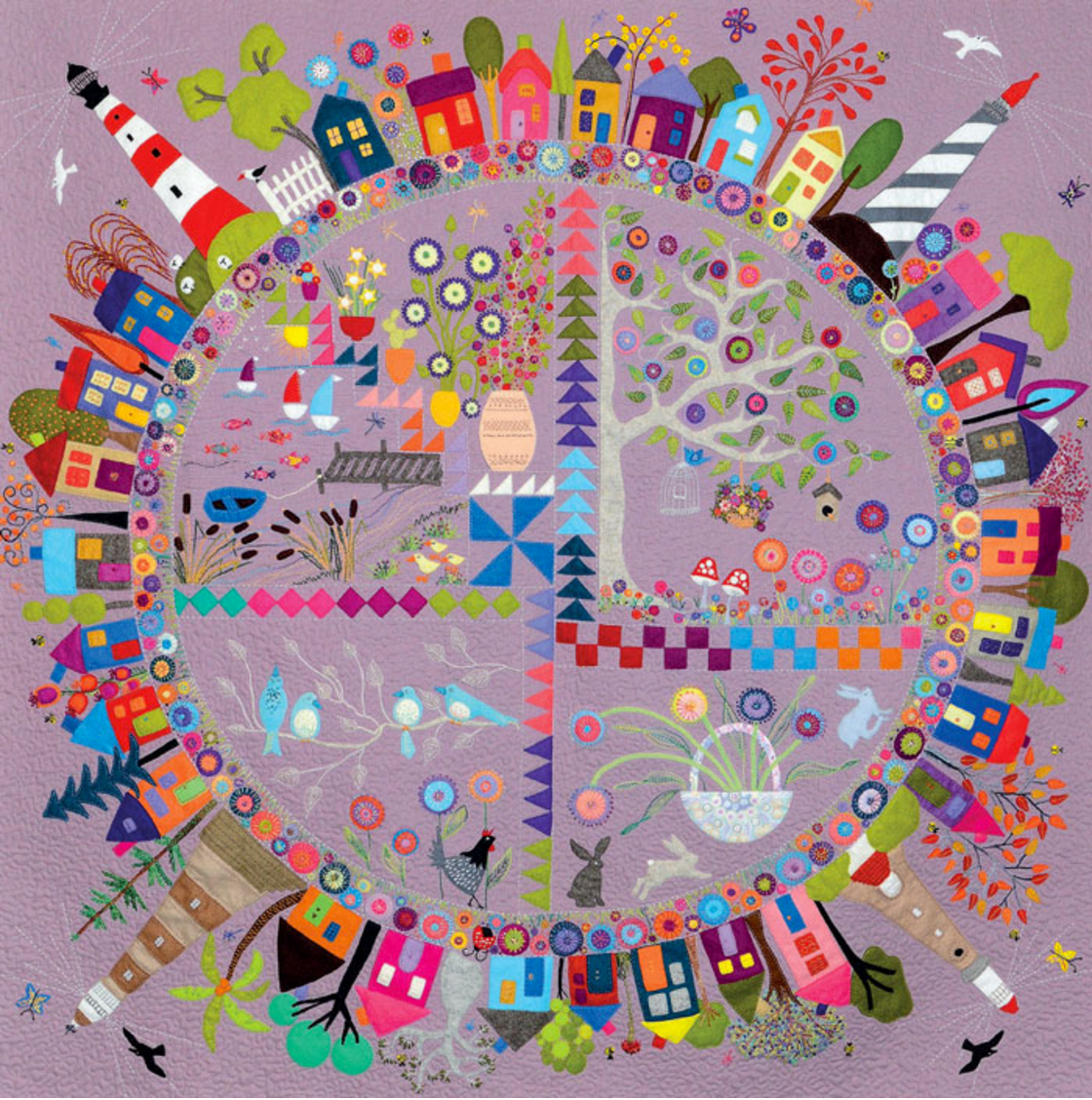 Round the Garden Pattern by Wendy Williams