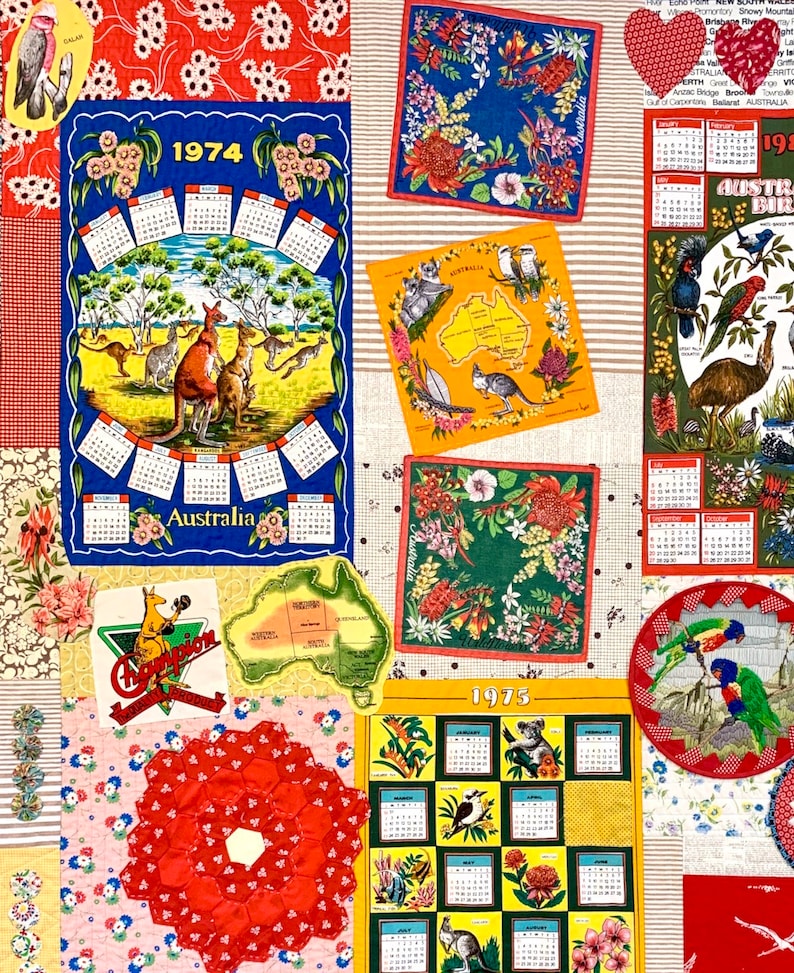 Tea Towel Party quilt pattern by Rachaeldaisy Designs