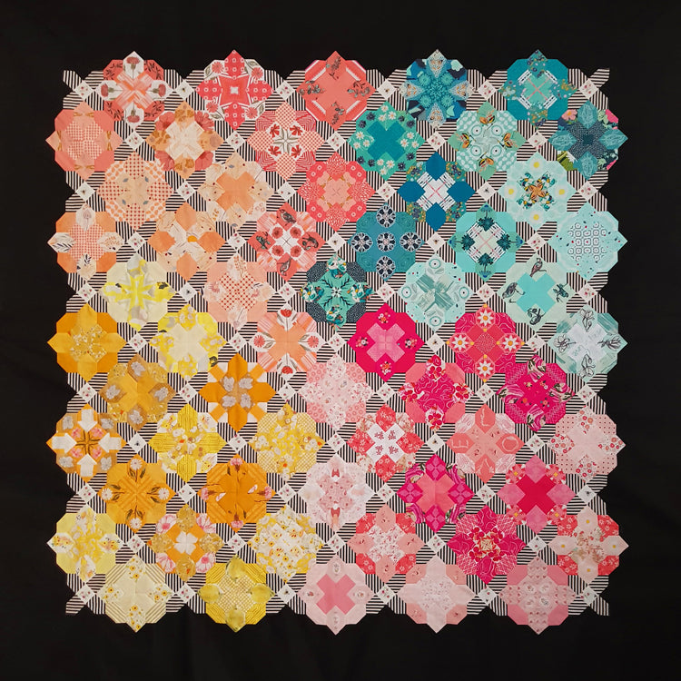 Prudence Quilt Complete EPP and Acrylic Template Pack by Lilabelle Lane