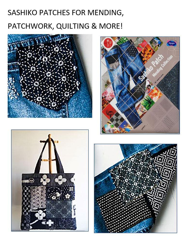 Sashiko Patch Mending Collection by Olympus