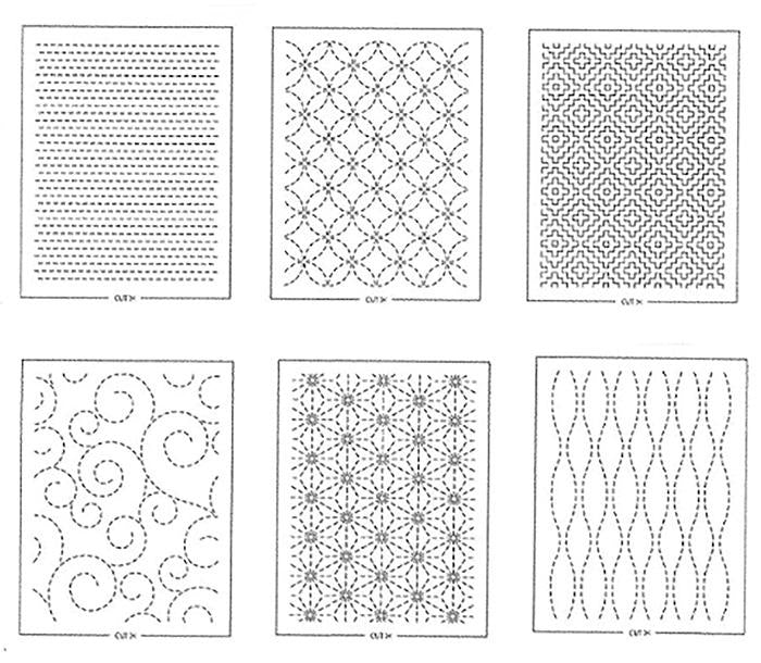 Sashiko Patch Mending Collection by Olympus