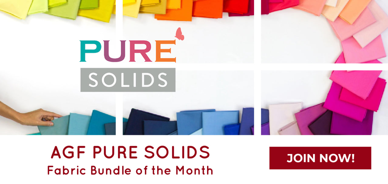 Pure Solids Fabric Bundle of the Month Club