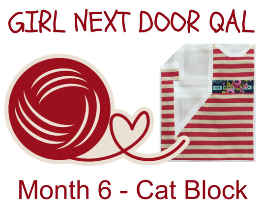 Girl Next Door - Month 6 - Cat Block