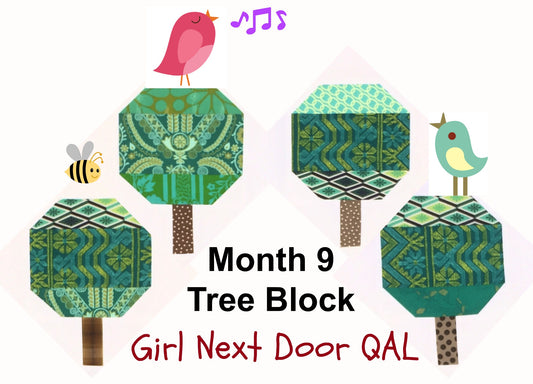 Girl Next Door - Month 9 - Tree Block