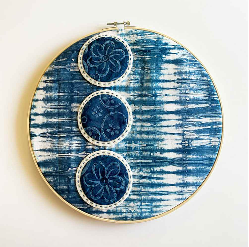 Three Circles Appliqué by Felice Dahlhausen for Timeless Treasures Fabrics