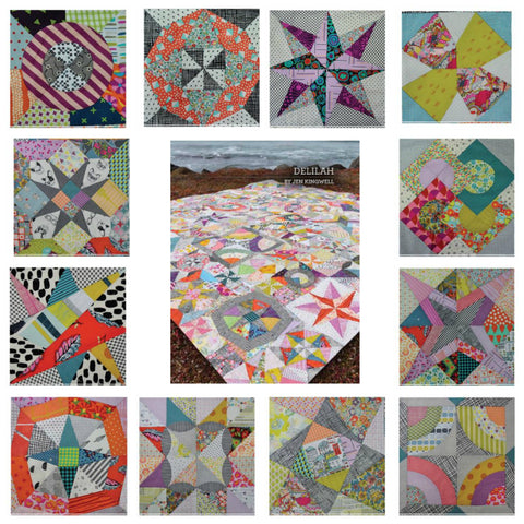 Stripped Quilt Kit featuring The Lookout by Jen Kingwell