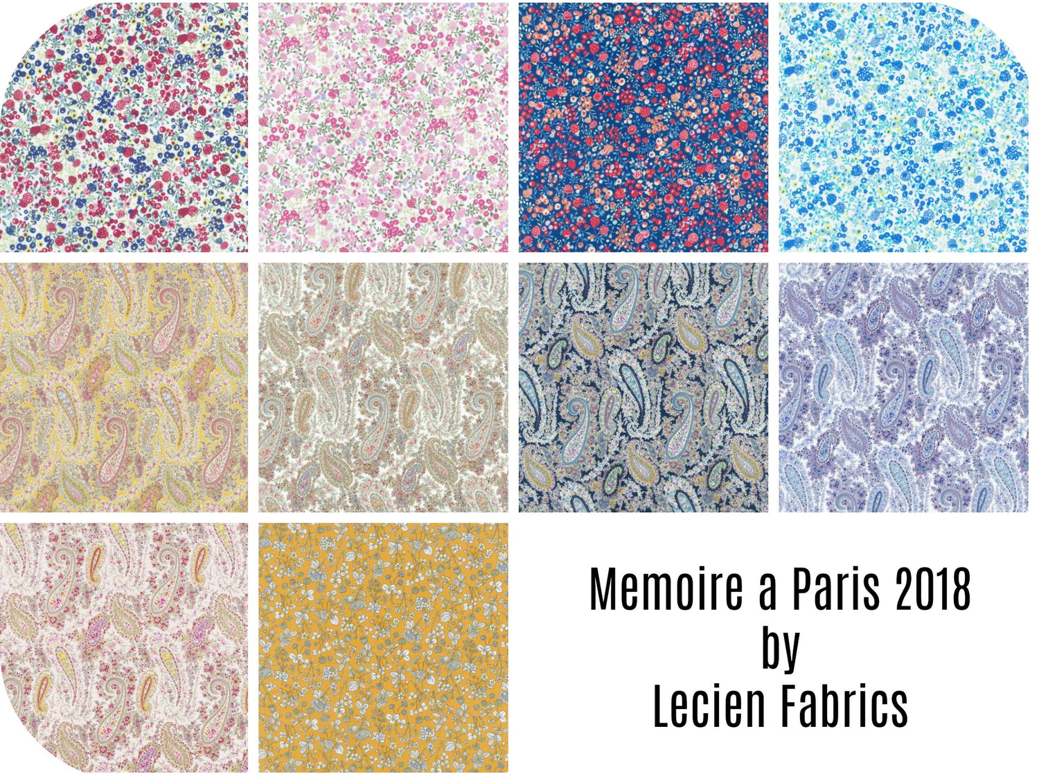 Memoire a Paris 2018 Collection