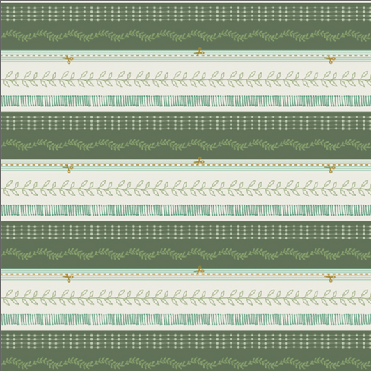 2.5 Edition Binding Collection by Art Gallery Fabrics - BIN 25107 Greenhouse Bound