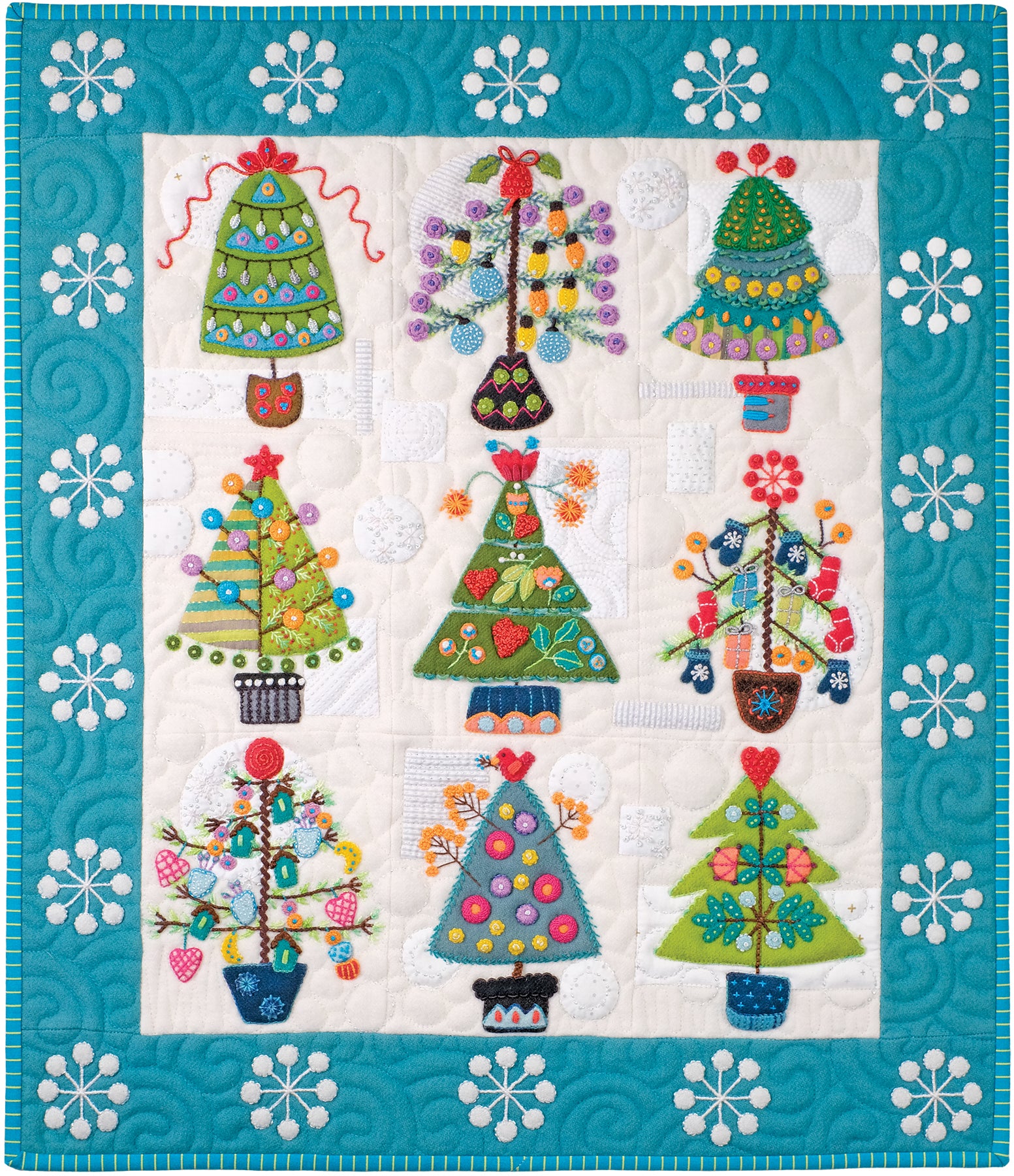 Tinsel - Wool Block of the Month by Sue Spargo - Starts February