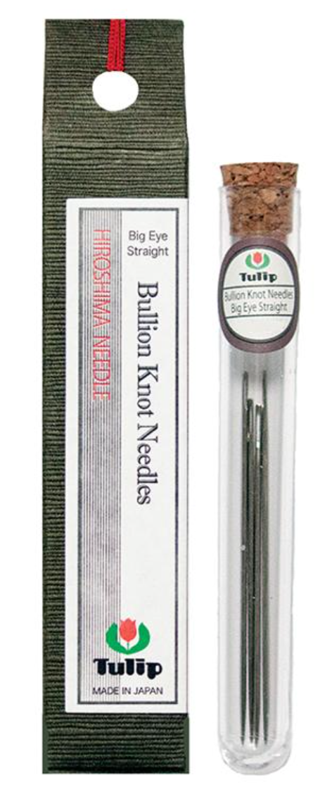 Bullion Knot Big Eye Straight Needles by Tulip