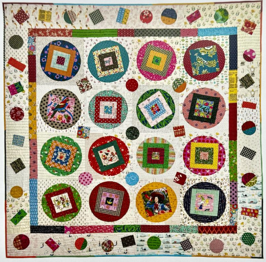 NEW: Circle Boxes quilt pattern by Rachaeldaisy Designs **More Arriving Early/Mid January; Reserve Yours Now!**
