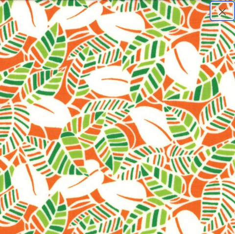 *1.75 yds Precut* Eat Your Fruit and Veggies by Pat Sloan for Moda Fabrics - 43002 13 Orange *end of bolt*
