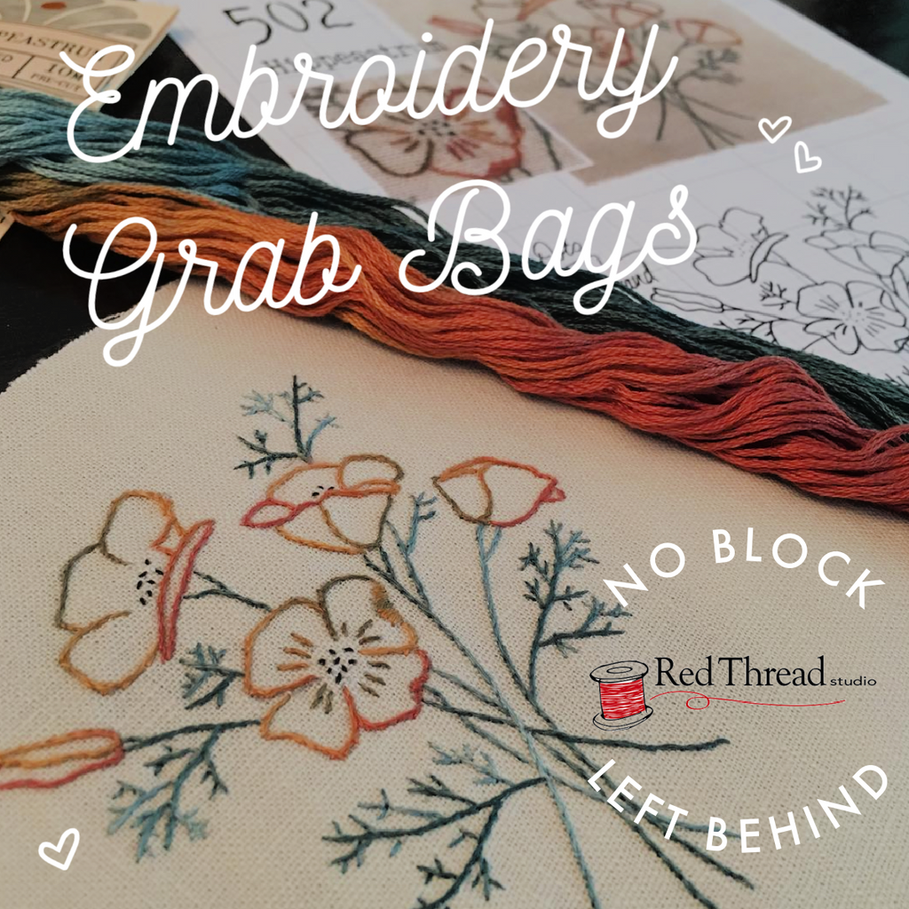 No (Embroidery) Block Left Behind Grab Bag