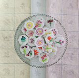 Field of Blooms Pre-printed Panel by Lilabelle Lane Creations