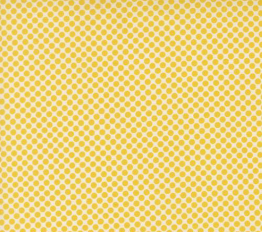 Gathered Bonbons designed by Jen Kingwell for Moda - 18299 11 Crammed Dots in Citrine