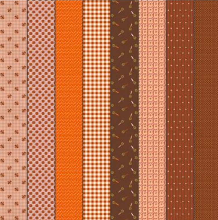 Gathered Lollies designed by Jen Kingwell for Moda - 18294 11 Hazel Five Blender