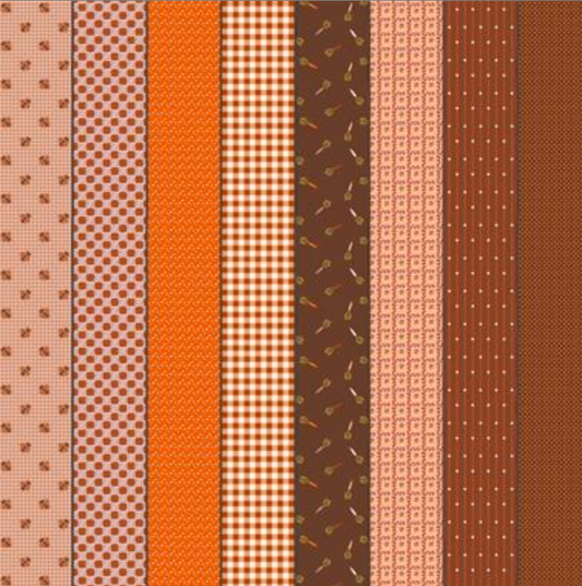 Gathered Lollies designed by Jen Kingwell for Moda - 18294 11 Hazel Five Blender