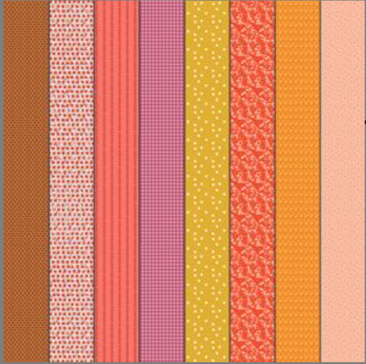 Gathered Lollies designed by Jen Kingwell for Moda - 18290 11 Hazel One Blender