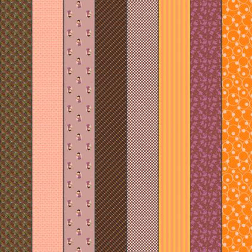 Gathered Lollies designed by Jen Kingwell for Moda - 18291 11 Hazel Two Blender