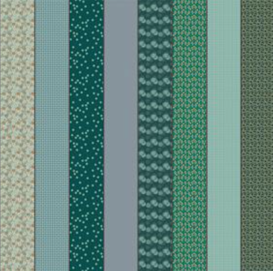 Gathered Lollies designed by Jen Kingwell for Moda - 18297 12 Trentham Eight Blender