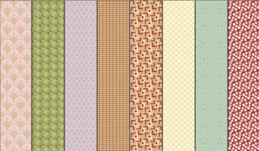 Gathered Lollies designed by Jen Kingwell for Moda - 18293 12 Trentham Four Blender