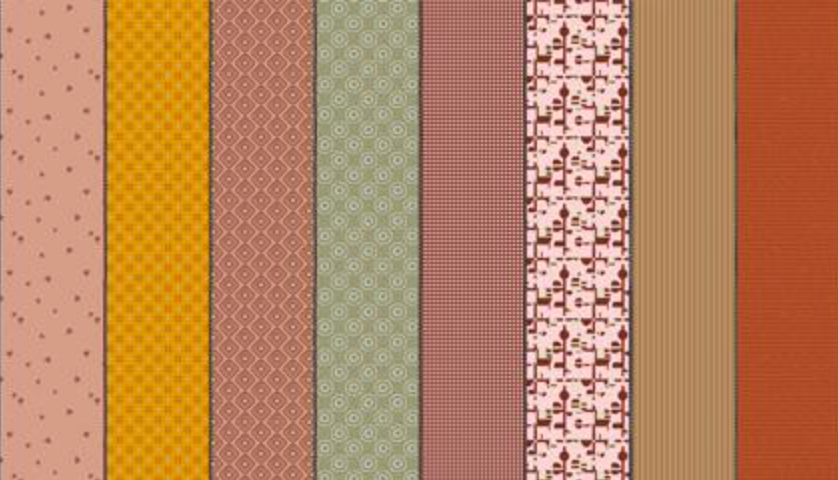 Gathered Lollies designed by Jen Kingwell for Moda - 18292 12 Trentham Three Blender