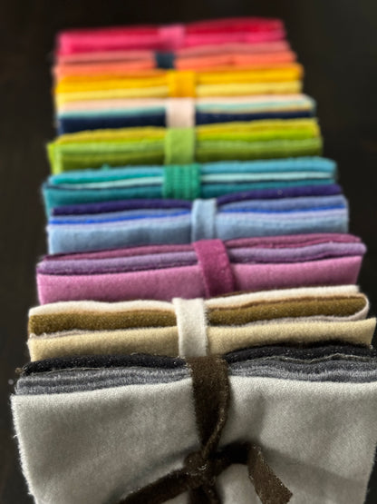 Sue Spargo Hand Dyed Sparkle - Wool Bundle of the Month Program **Registration Only**  Start Anytime!