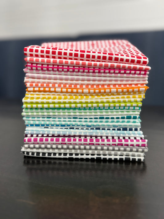 Art Gallery Fabrics Squared Elements Fat Quarter Bundle